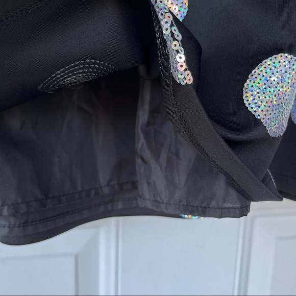 •Justice• Girl's Sleeveless Iridescent Sequin Dress - Size 12 - Picture 6 of 8